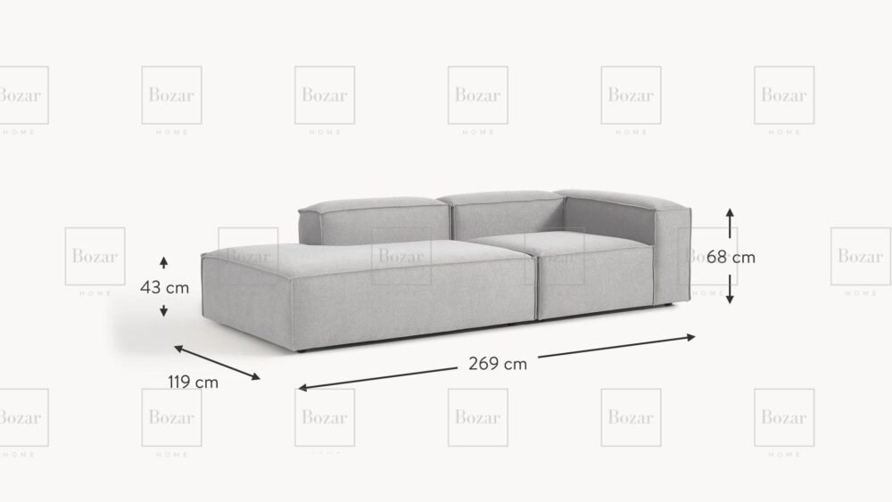 Canapé modulaire Miami Gris – Image 3